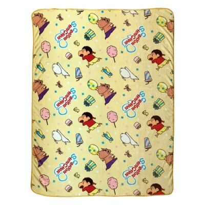 蠟筆小新 C111016 140x175CM 法蘭絨毛毯