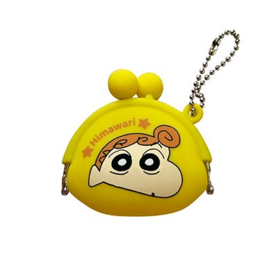 蠟筆小新 C111053 6x5.5CM 迷你硅膠零錢包