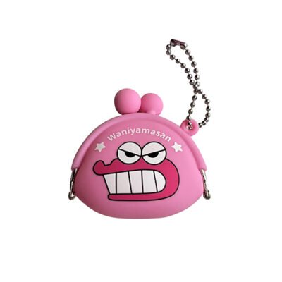 蠟筆小新 C112025 6x5.5CM 迷你硅膠零錢包