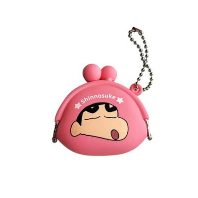 蠟筆小新 C112025 6x5.5CM 迷你硅膠零錢包