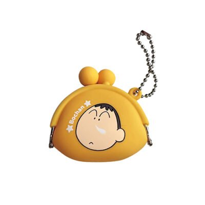 蠟筆小新 C112025 6x5.5CM 迷你硅膠零錢包