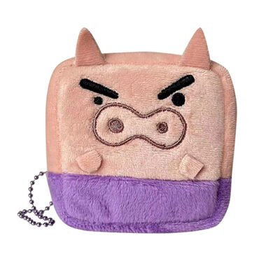 蠟筆小新 C112045 7x7x7CM 絨毛吊飾/零錢包