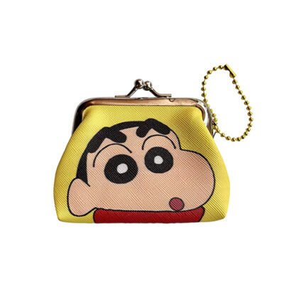 蠟筆小新 C112057 8.7x7CM 五金夾零錢包