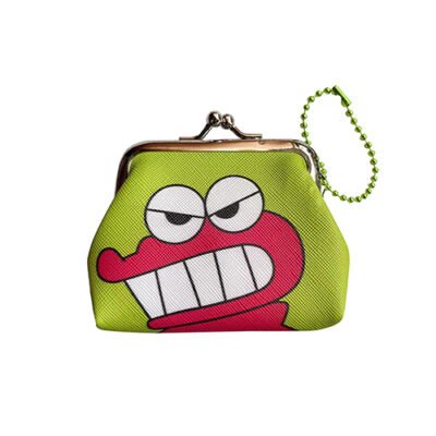 蠟筆小新 C112057 8.7x7CM 五金夾零錢包