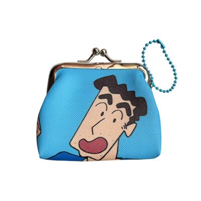 蠟筆小新 C112057 8.7x7CM 五金夾零錢包