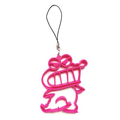 蠟筆小新 C113009 6.6*8CM 硅膠簍空掛飾