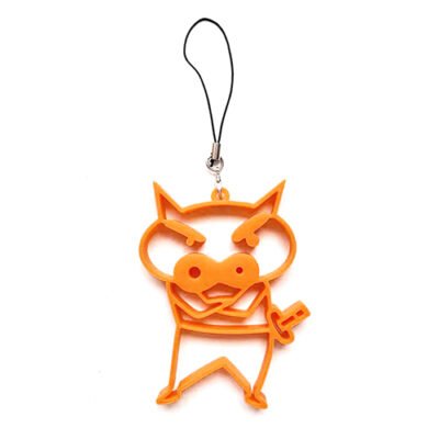 蠟筆小新 C113009 6.6*8CM 硅膠簍空掛飾